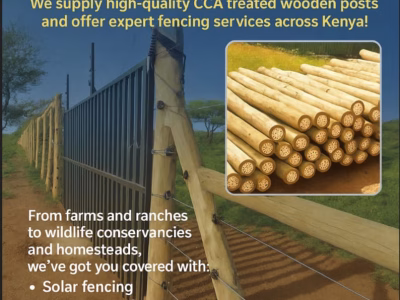 CCA PRESSURE TREATED WOODEN FENCING POSTS