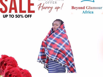 Women's multi colored poncho