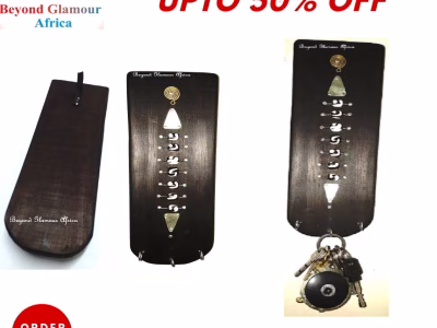 A black wall key holder very fashionable to have
