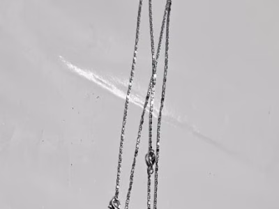 Couple music note silver necklace very fashionable to have