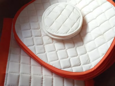 Customised table mats, runner and cup cup coasters.