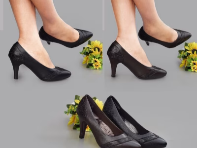 Three show shoes