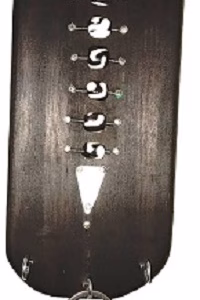 A black wall key holder very fashionable to have