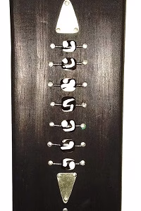A black wall key holder very fashionable to have