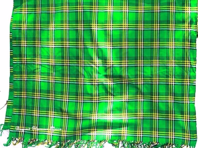 Women's green shawl very fashionable