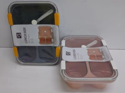 3-slot lunch box