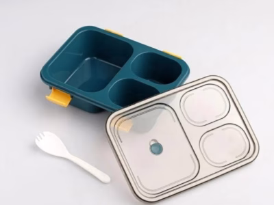 3-slot lunch box
