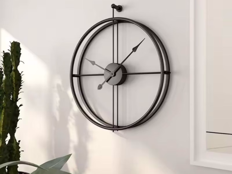 50 CMS Spanish wall clock