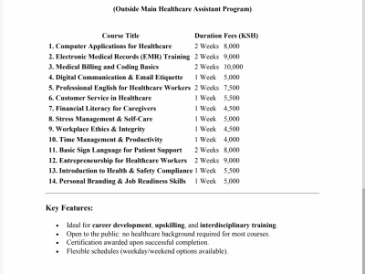 Short courses