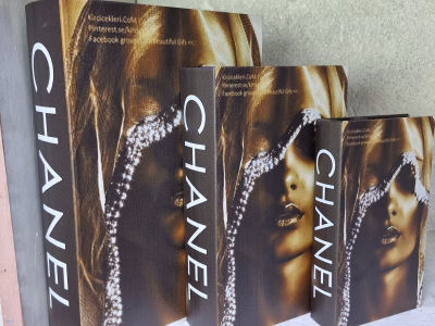 Custom Artificial Designer Faux Books.