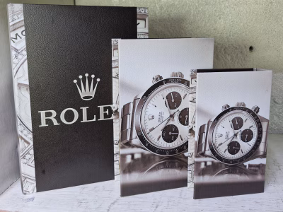 Custom Artificial Designer Faux Books.