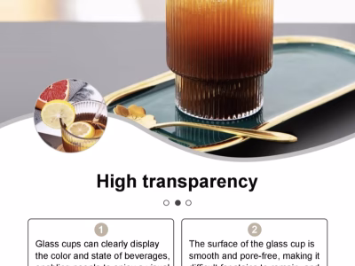 Ribbed Aesthetic Highball Crystal Glasses.