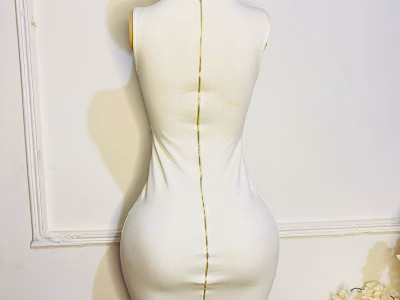 White pearl dress Sizes 4-6-8