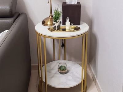 2 tier luxury side table