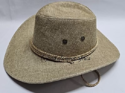 Men's grey cowboy hat very fashionable to have