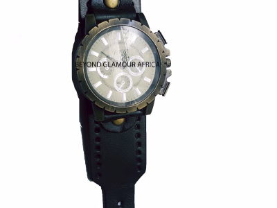Men's green vintage watch very fashionable