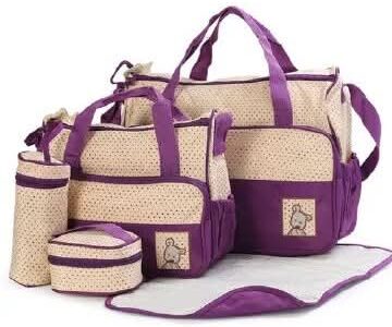 5 Pieces baby Set Bag