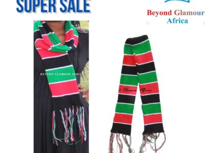 A Kenyan knitted scarf best for keeping warm