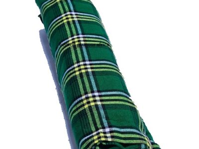 A green maasai shuka very warm to have