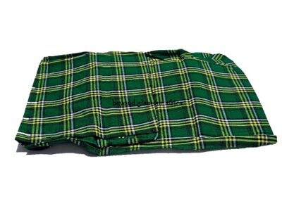 A green maasai shuka very warm to have