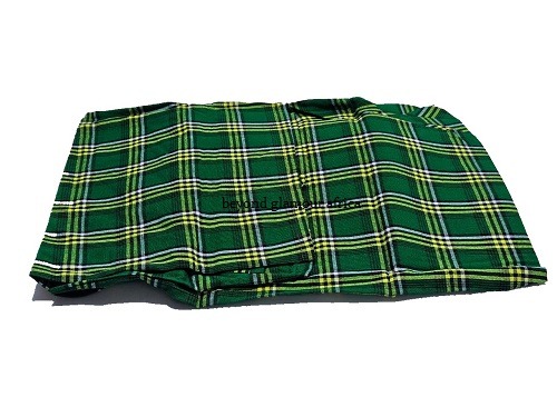 A green maasai shuka very warm to have