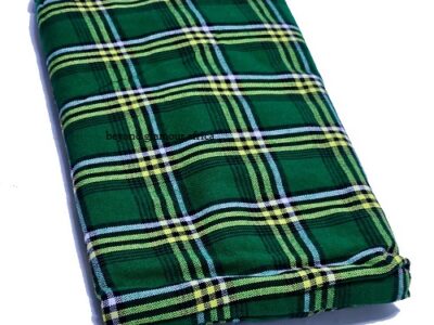 A green maasai shuka very warm to have