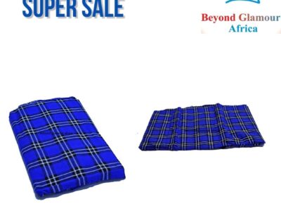 A royal blue maasai shuka very fashionable and durable to have