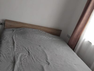 6 by 6 bed and mattress for sale