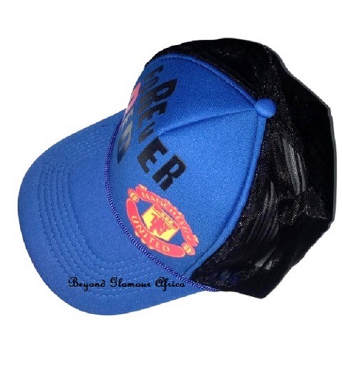 A blue Manchester united meshcap