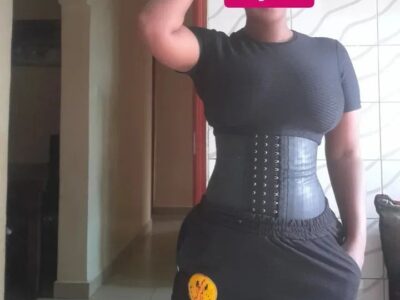 Latex Belt with 25 spiral bones