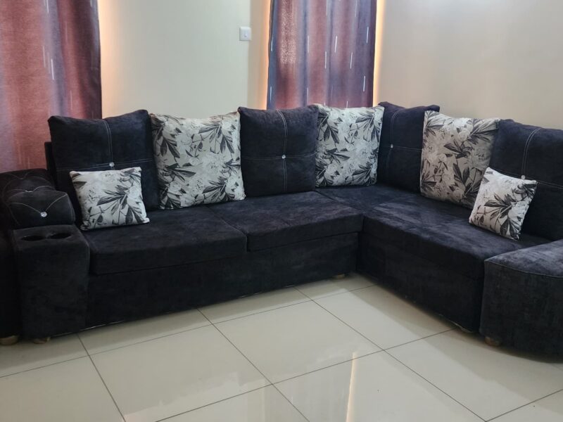 L-shaped sofa 5 seater