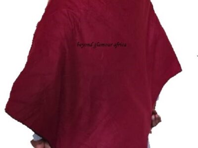 Ladies maroon poncho very warm to have