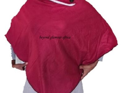 Ladies maroon poncho very warm to have