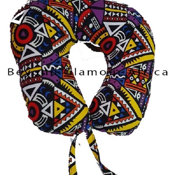 Unisex Ankara neck pillow very fashionable to have