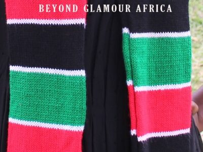 A Kenyan knitted scarf best for keeping warm