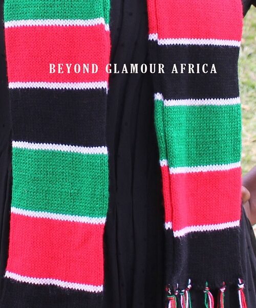 A Kenyan knitted scarf best for keeping warm