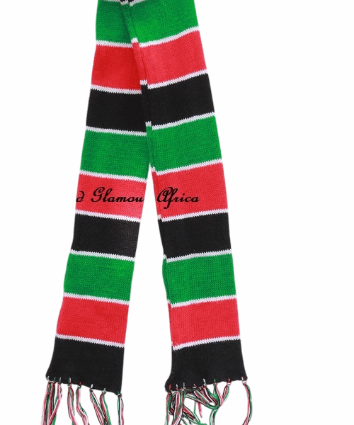 A Kenyan knitted scarf best for keeping warm