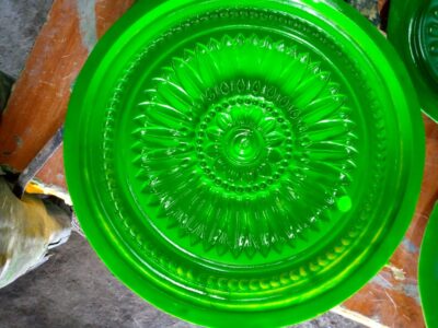 Gypsum medallion molds