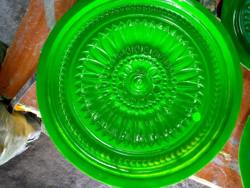 Gypsum medallion molds