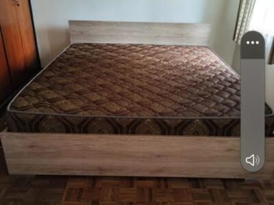 6 by 6 bed and mattress for sale