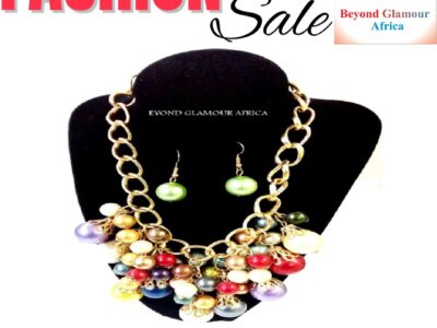 Women multicolored jewelry set very fashionable